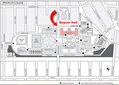 Map Brooklyn College campus