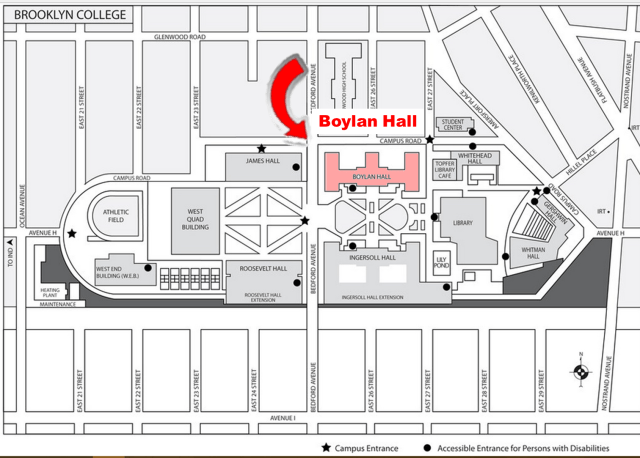 Map Brooklyn College campus