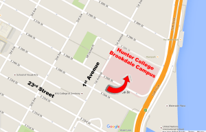 map Hunter College Brookdale campus